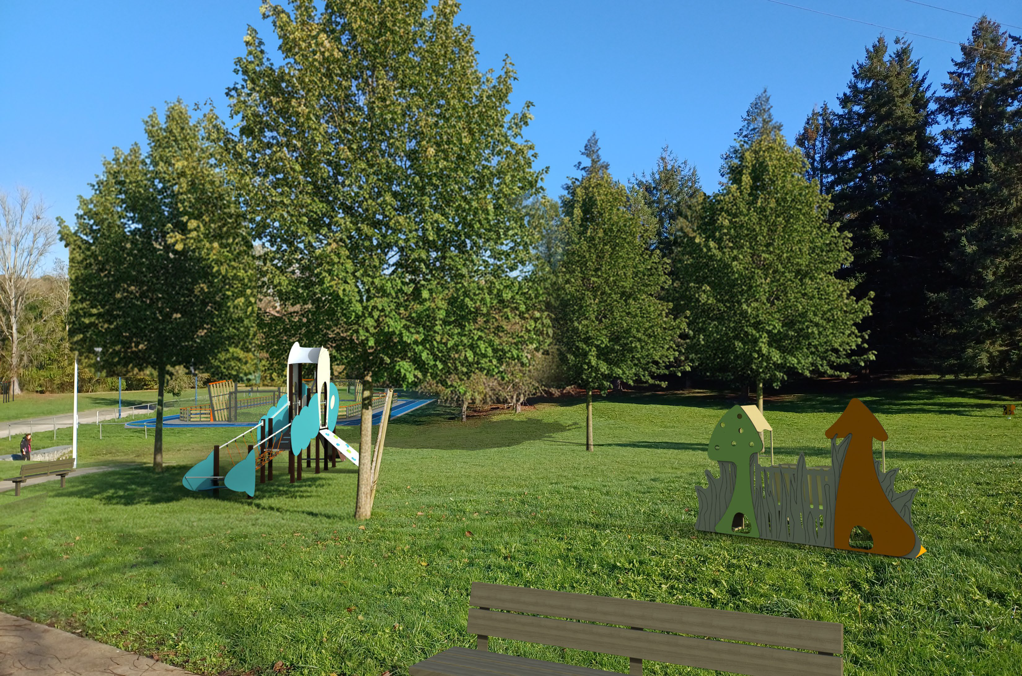 Parc communal et espaces sportifs de Bonnetan